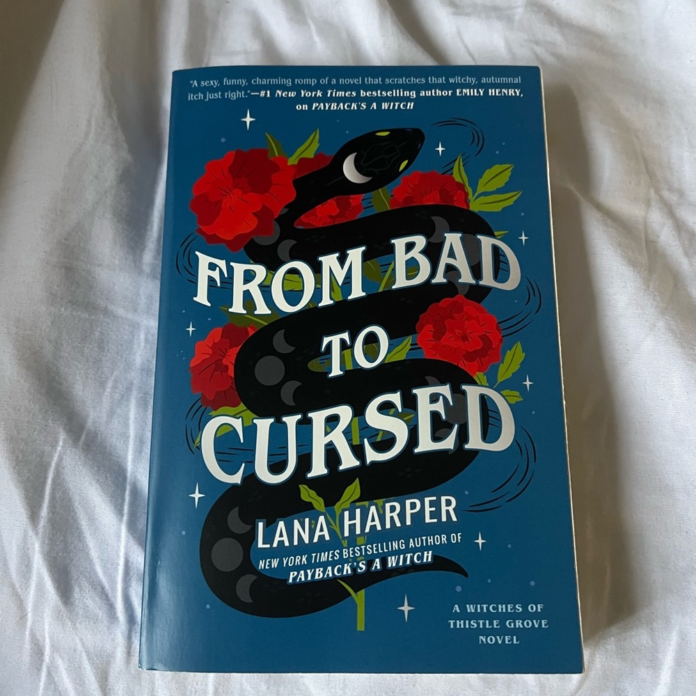 3 FOR $15! From Bad To Cursed By Lana Harper